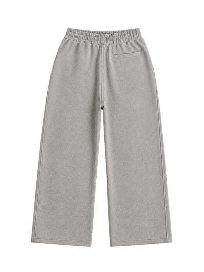 Signature Sweatpants Product V2 Grey Melange. Graue Maison De La Rue Sweatpants, Rückansicht.