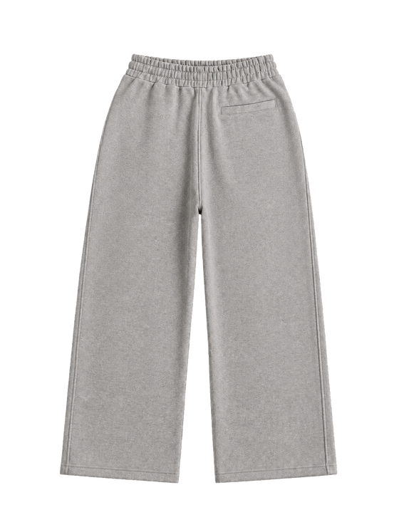 Signature Sweatpants Product V2 Grey Melange. Graue Maison De La Rue Sweatpants, Rückansicht.