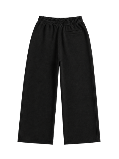 Signature Sweatpants Product V2 Black. Schwarze Maison De La Rue Sweatpants, Rückansicht.