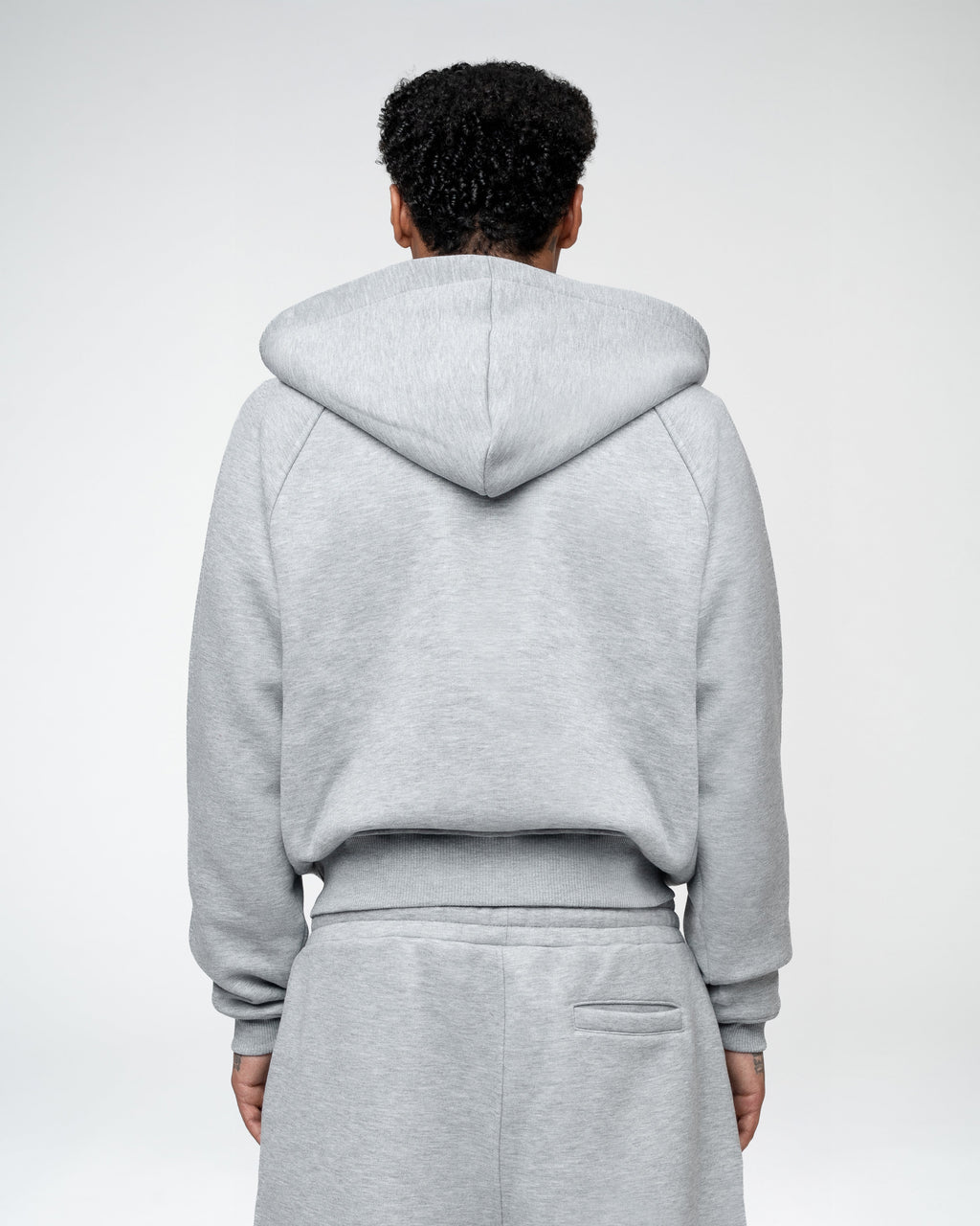 Signature Hoodie Grey Melange