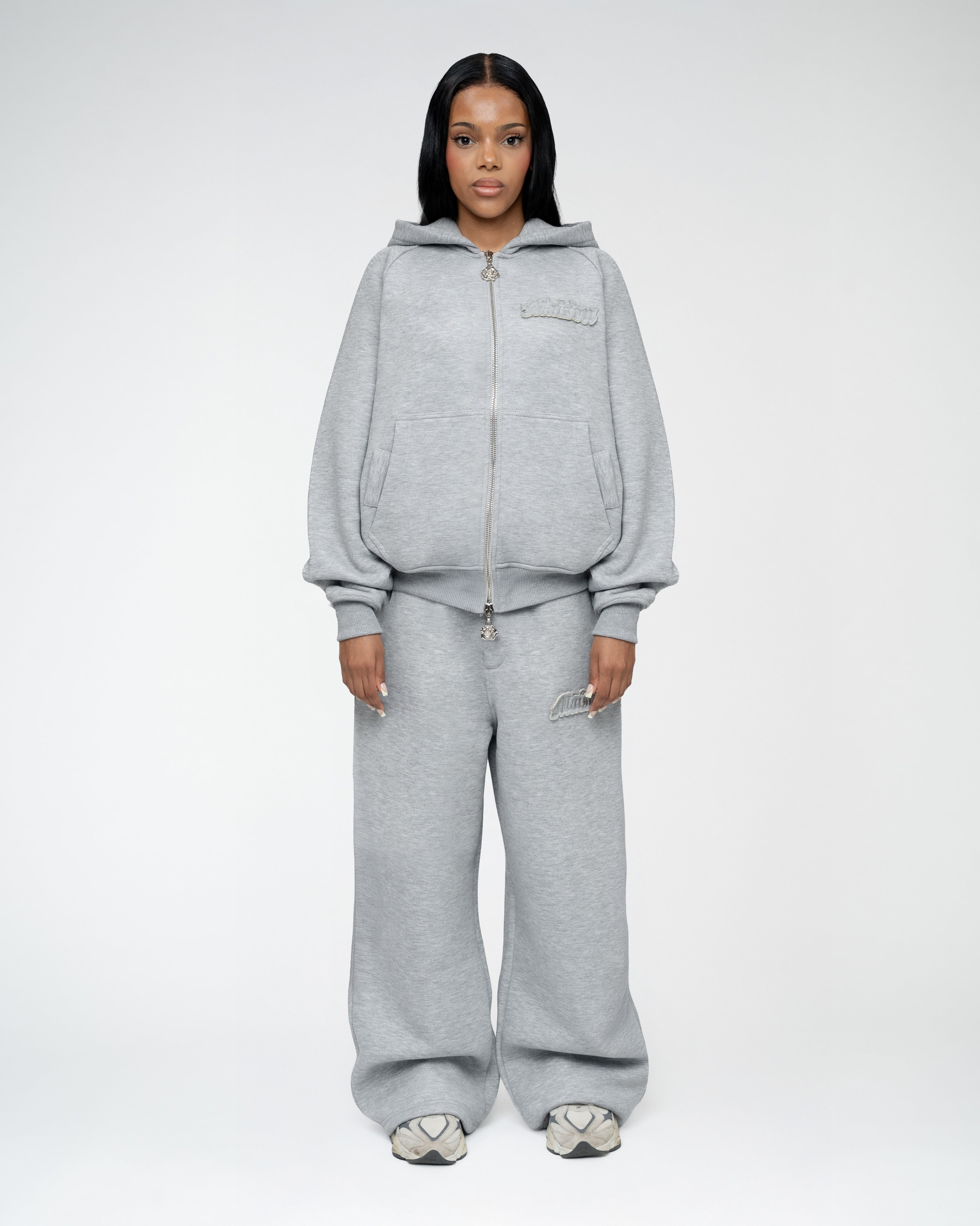 Signature Tracksuit Grey Melange