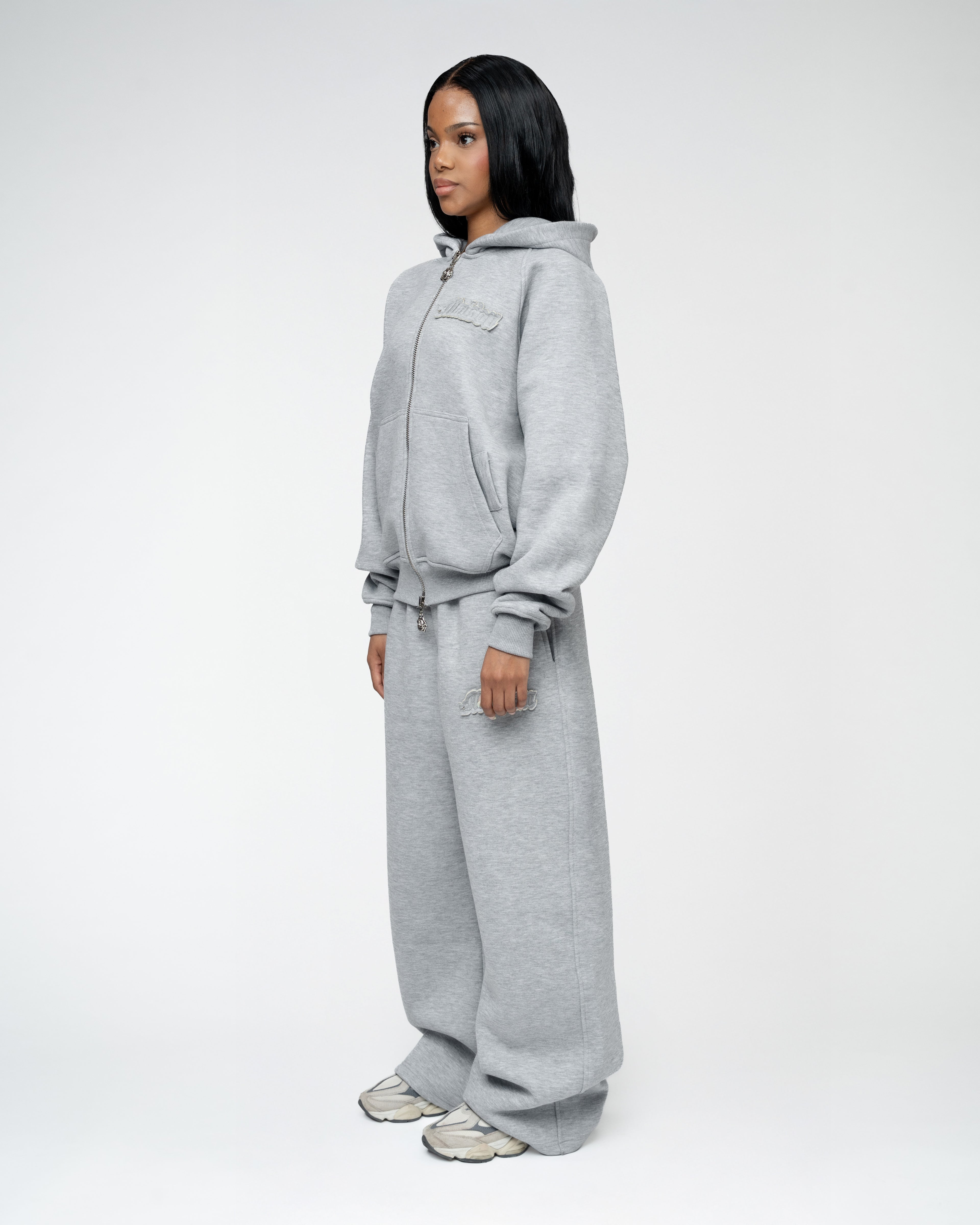 Signature Tracksuit Grey Melange