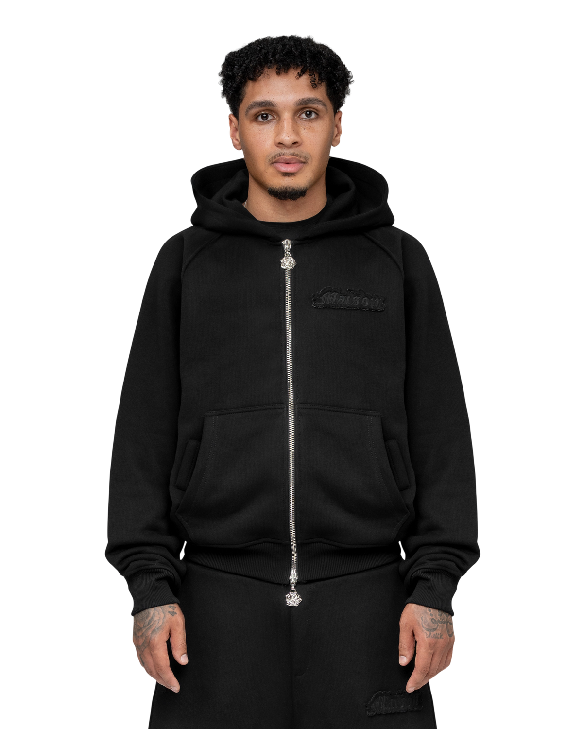 Signature Hoodie Model V1 Black