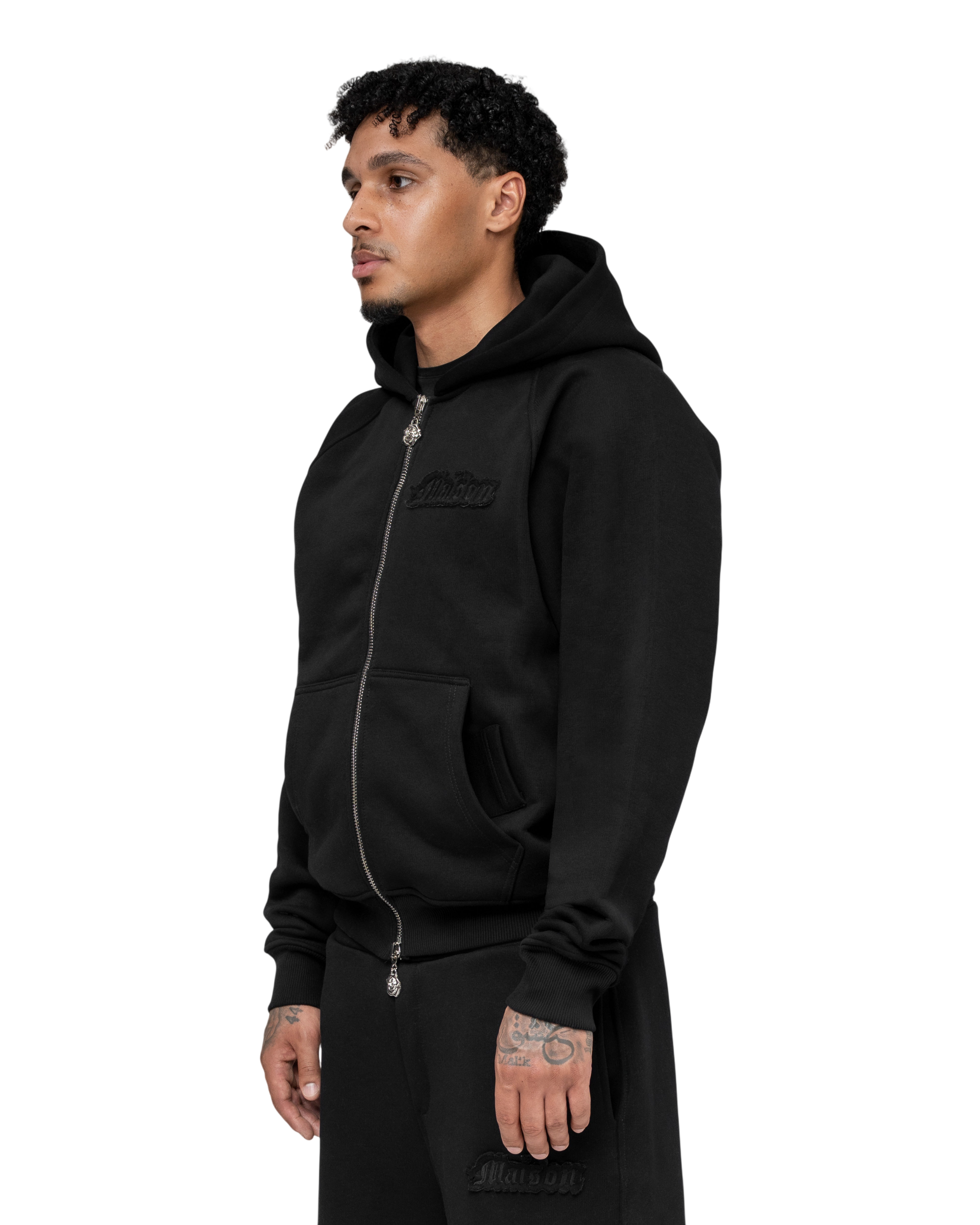 Signature Hoodie Model V2 Black