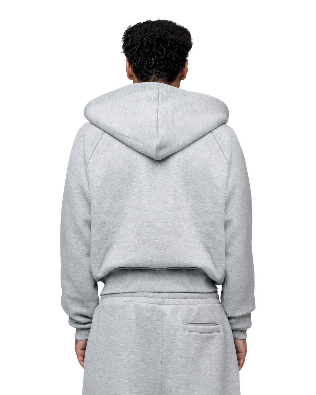Signature Hoodie Model V3 Grey Melange