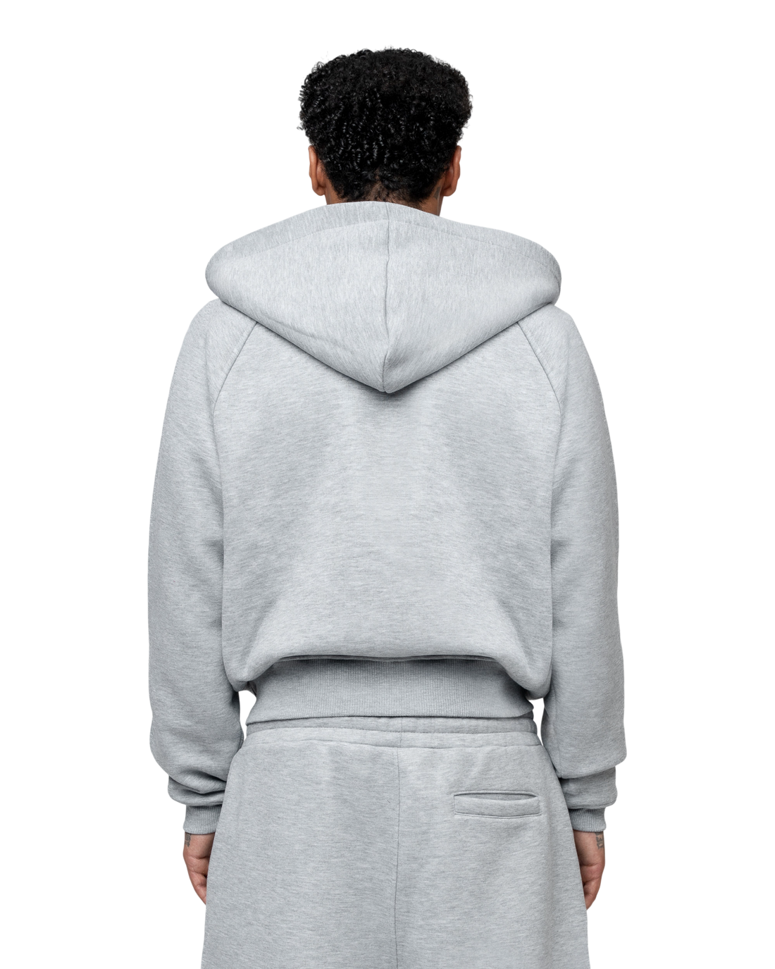 Signature Hoodie Model V3 Grey Melange