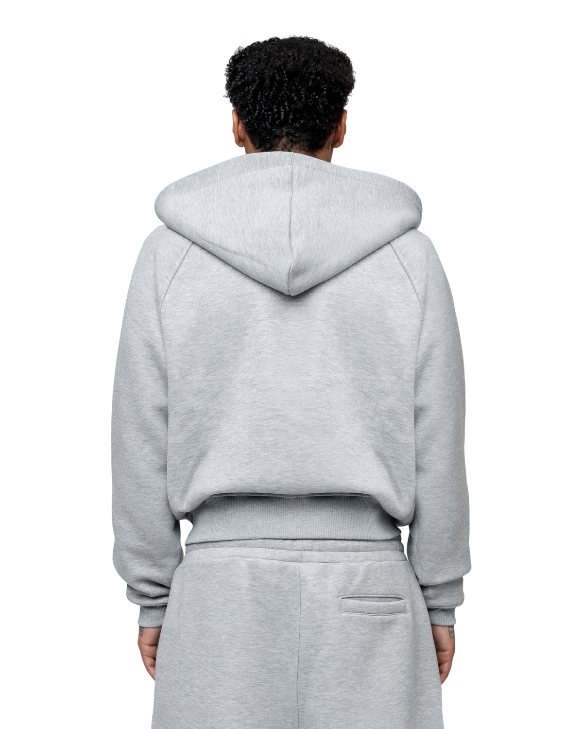 Signature Hoodie Model V3 Grey Melange