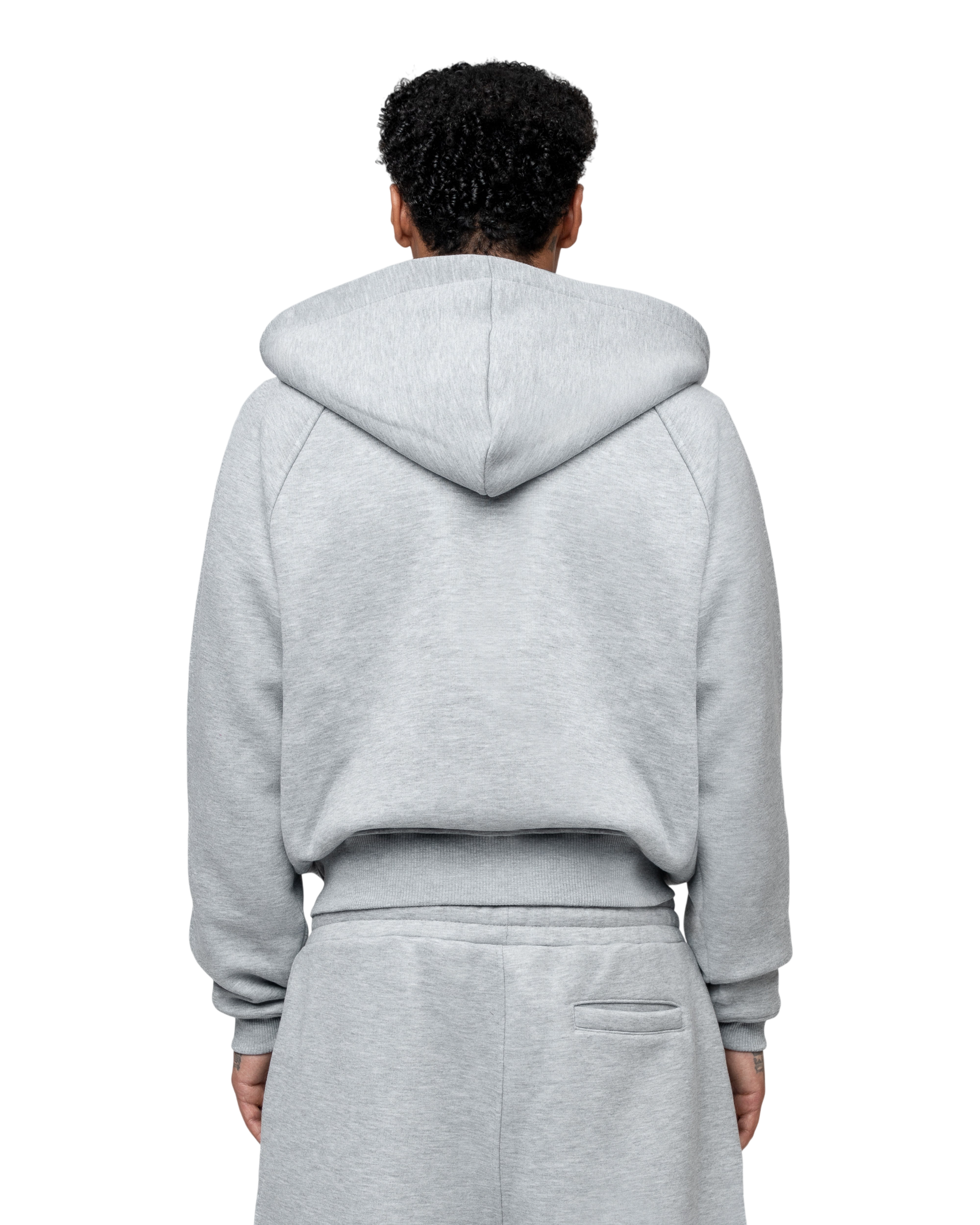 Signature Hoodie Model V3 Grey Melange