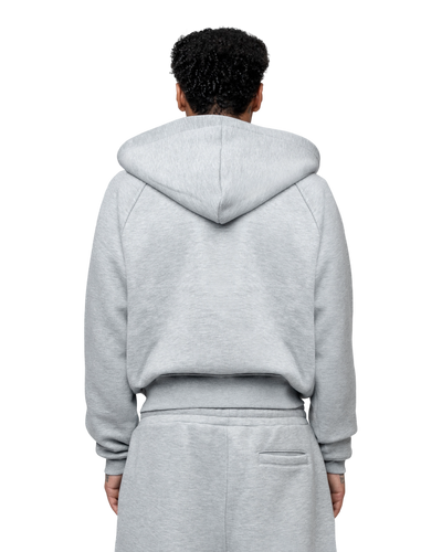 Signature Hoodie Model V3 Grey Melange