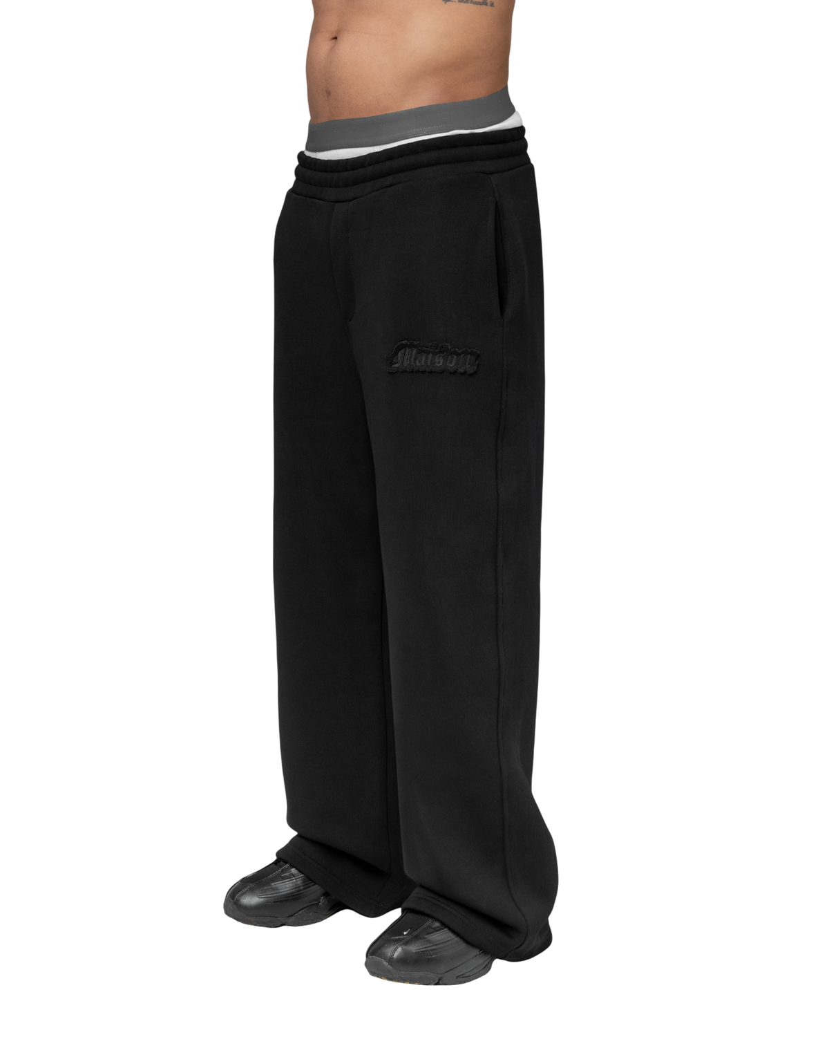 Signature Sweatpants Model V2  Black