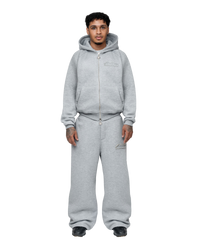 Signature Tracksuit Model V1 Grey Melange