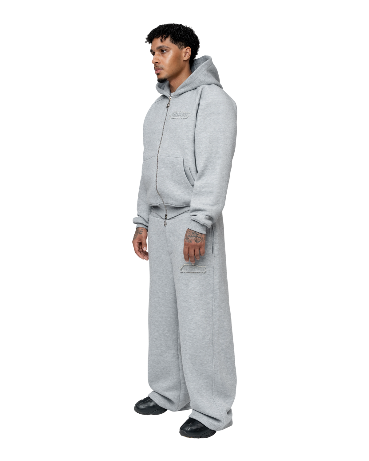 Signature Tracksuit Model V2 Grey Melange