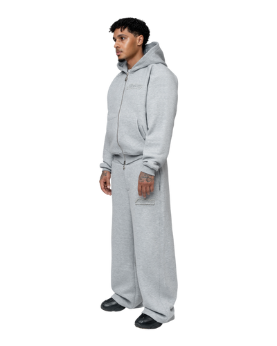 Signature Tracksuit Model V2 Grey Melange