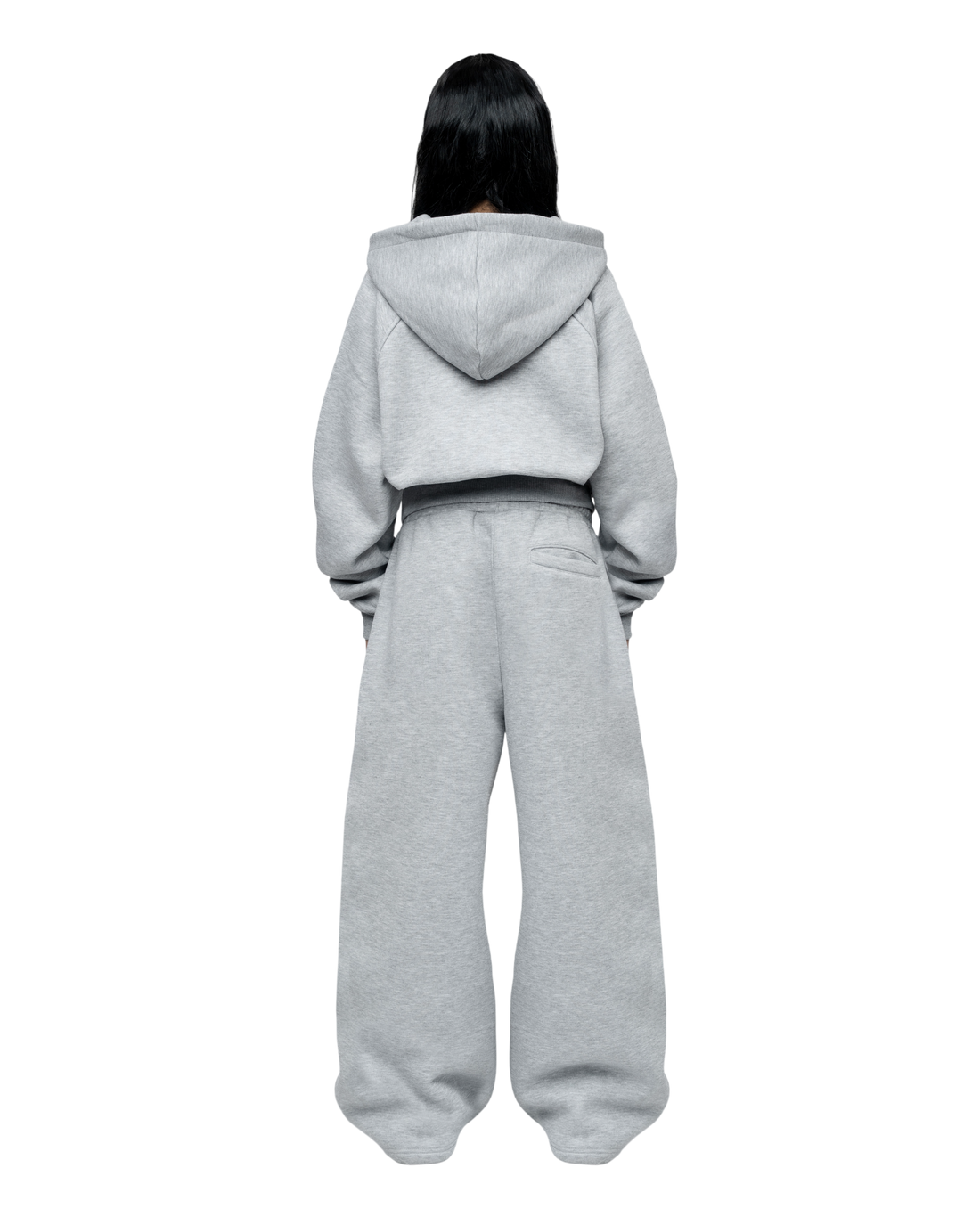 Signature Tracksuit Model V6 Grey Melange