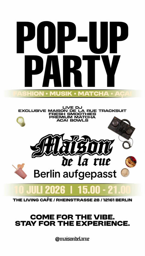 POP-UP PARTY (SOMMER 2026)